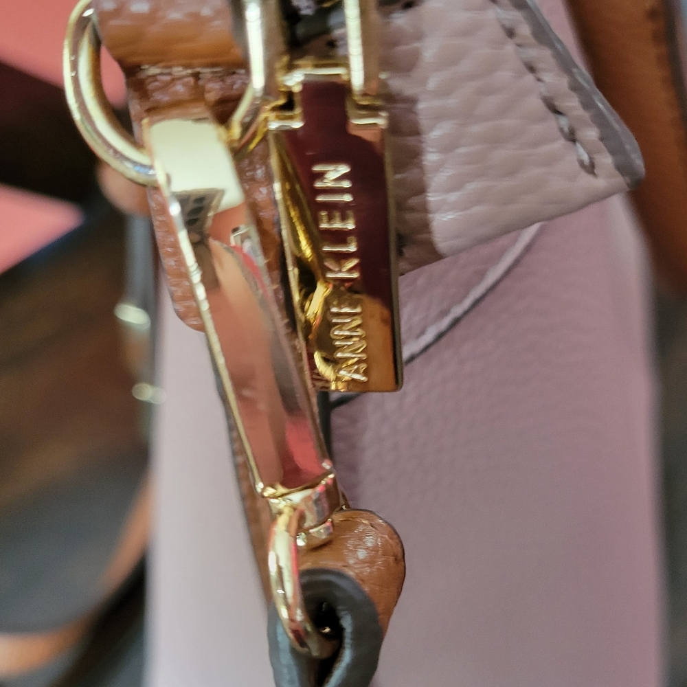 NWOT Anne Klein Pink Purse - Picture 6 of 13